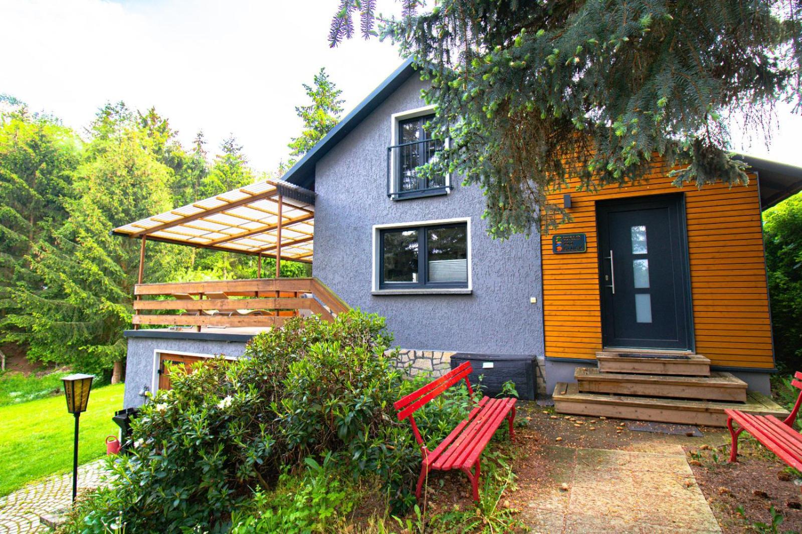Willa Residenz Waldfrieden Garnsdorf Zewnętrze zdjęcie